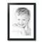ArtToFrames 16x22" Matted Picture Frame with 12x18" Single Mat Photo Opening Framed in 1.25" Black and 2" Mat (FWM-3926-16x22)